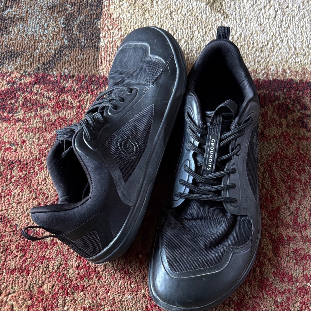 Groundies Active Men's Black Sneakers